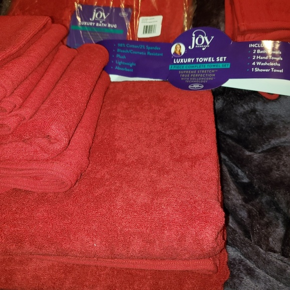 Joy Mangano Bath Joy Mangano Luxury 1 Piece Towel Set Poshmark